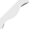 Ekena Millwork 6-in. W x 44-in. D x 44-in. H Funston Architectural Grade PVC Knee Brace BRCP06X44X44FST - alternate 4